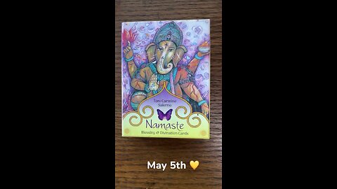 5/5/25 card: blessed regardless