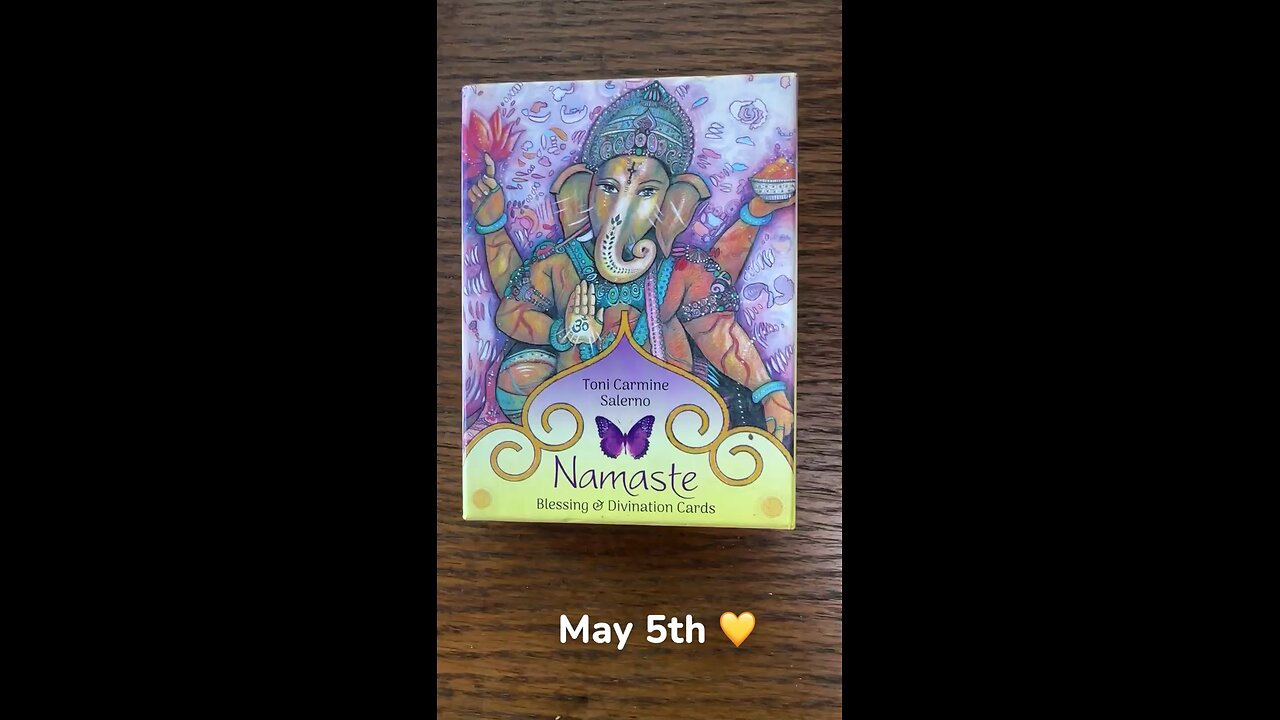 5/5/25 card: blessed regardless