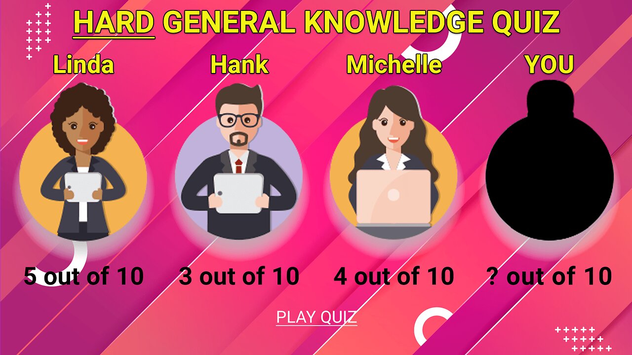 HARD General Knowledge Quiz