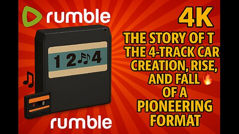 "📼 The Story of the 4-Track Cart: Creation, Rise, and Fall of a Pioneering Format 🎶✨"