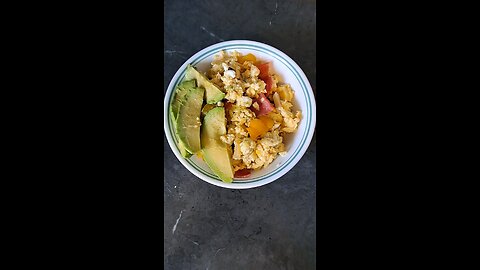 5 minute High protein breakfast