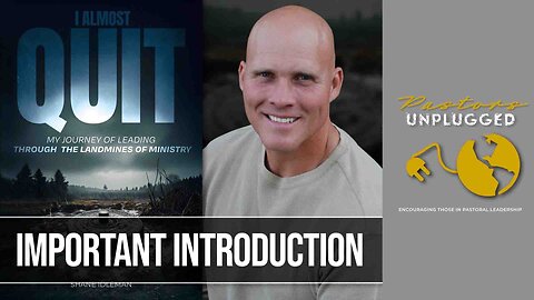 0 Introduction: Why I Almost Quit | Idleman Unplugged