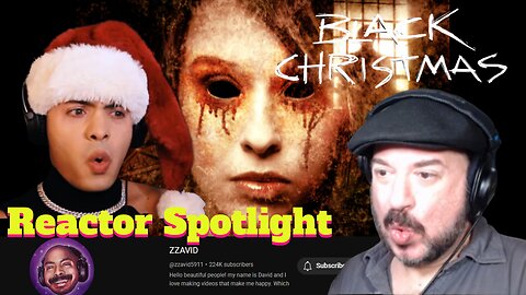 Lance B Reacting to ZZAVID '' Black Christmas '' Reactor Spotlight Request
