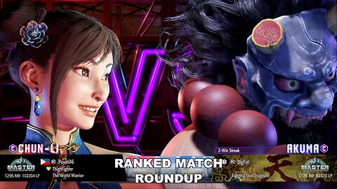 Kuya Kalbo SF6 Ranked Roundup. Chun Li Master Rank [Hori Fight Stick]