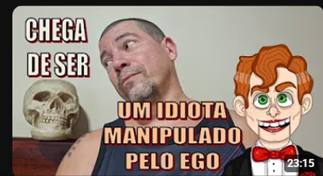 A morte do ego! Cansei de ser uma marionete do sistema!