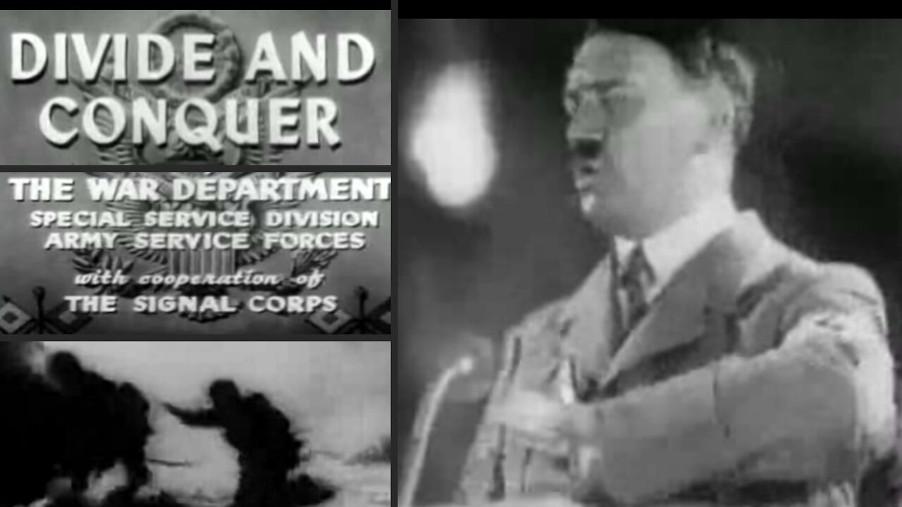 Divide and Conquer (1943) – WWII Documentary Classic Full Movie