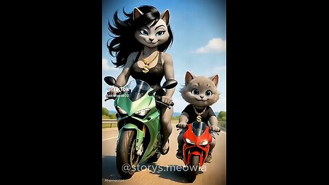 the poor cat vs the Rich cat