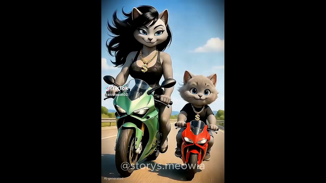 the poor cat vs the Rich cat