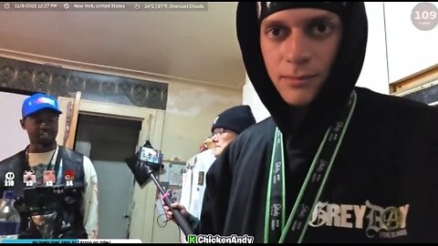 🛑 CHICKEN ANDY & BLACKA$$DAVE RETURN FROM CX CRUISE TO MOLD MANSION IN NYC 11-7-25