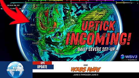 ⚠️ Severe Weather Alert: Texas to Kansas & Beyond! June 5-9 Outlook...