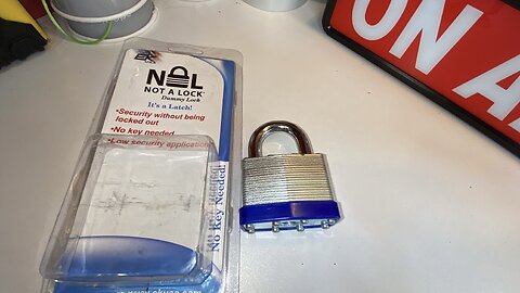 NOT A LOCK 11134P / 2PK 2 PK Silver