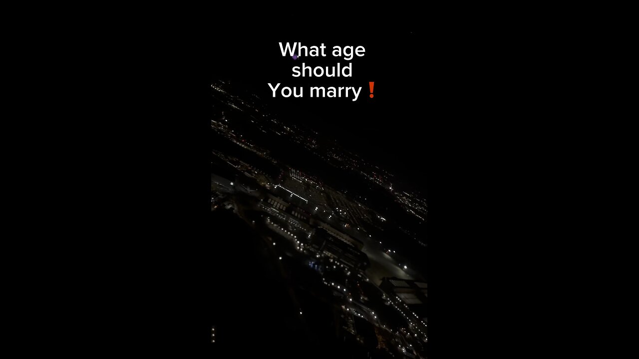 What age should you marry❗️