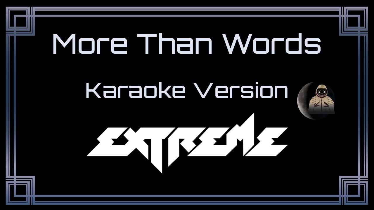 Extreme - More Than Words (CC)