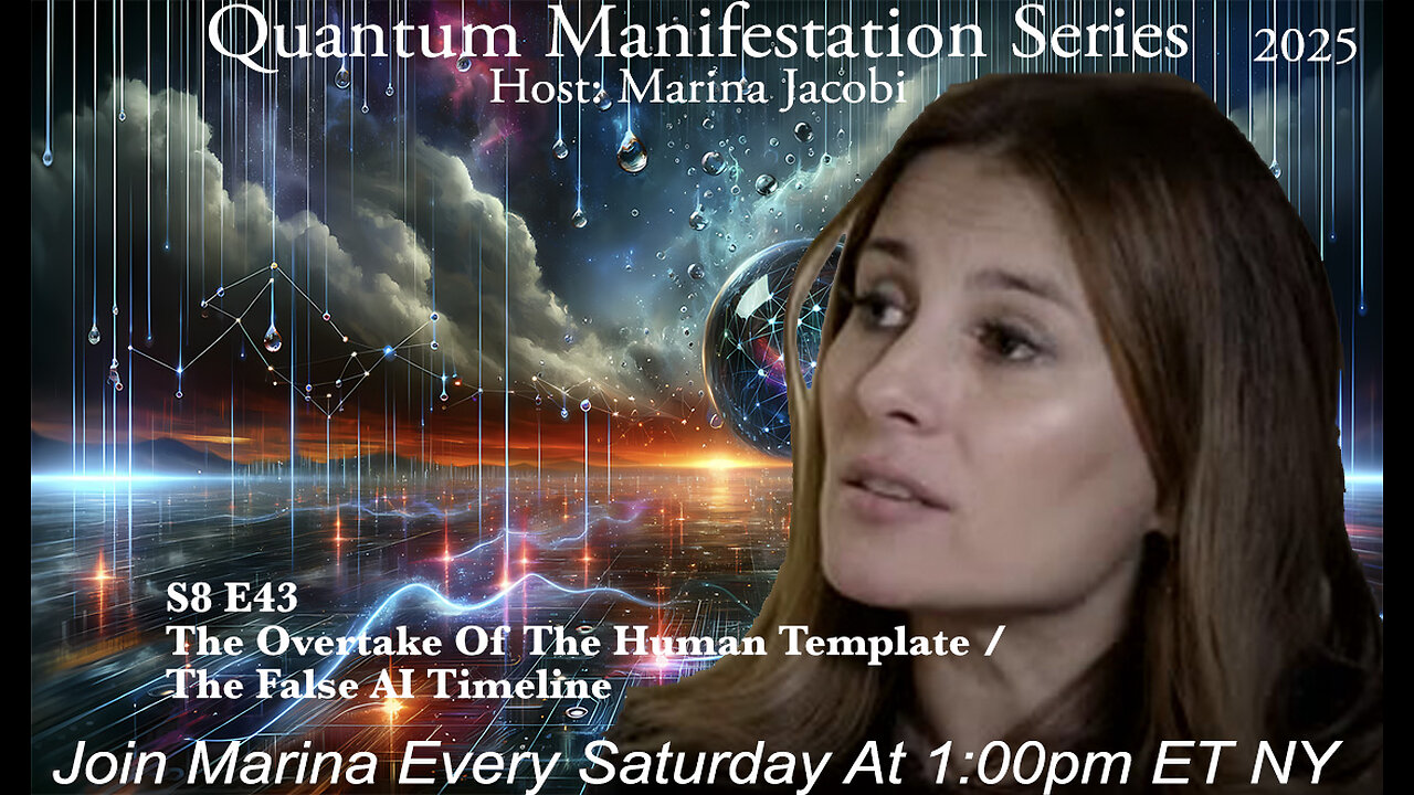 43-Marina Jacobi - The Overtake Of The Human Template /  The False AI Timeline - S8 E43