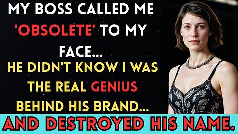 My Boss Fired Me Because I Was 'Too Old', So I Used My Secret Designs to Publicly Humiliate Him.