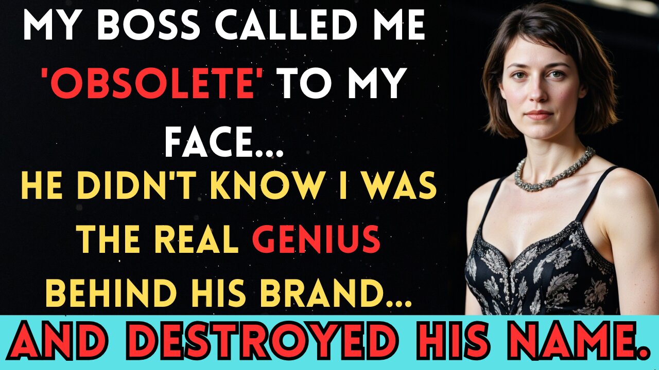 My Boss Fired Me Because I Was 'Too Old', So I Used My Secret Designs to Publicly Humiliate Him.