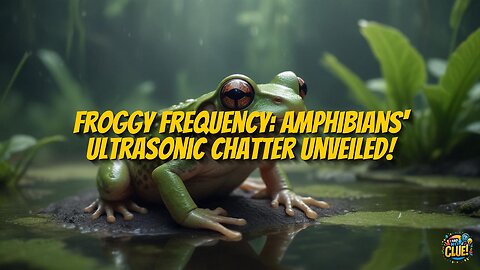 Ultrasonic Frog Calls: The Amphibian Communication Revolution