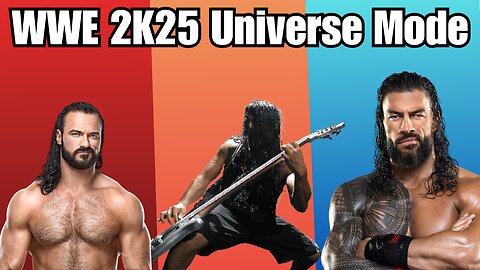 WWE 2K25 Universe Mode - Week 2