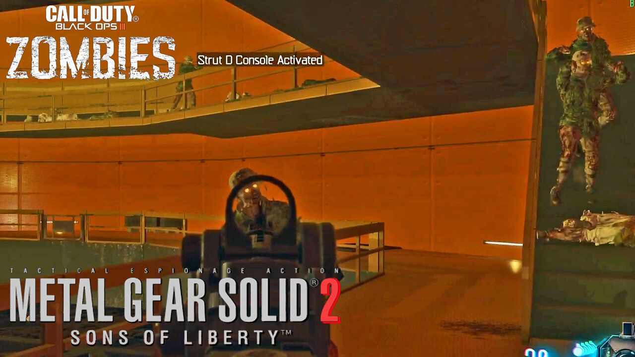 Finally Metal Gear Solid 2 In Zombies!! | Call of Duty Black Ops 3 Zombies
