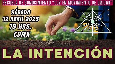 SABADO DE CATEDRAS: La Intención