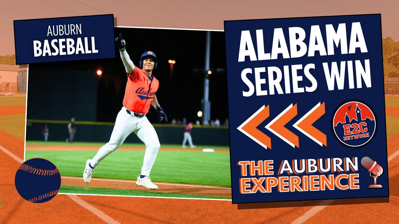 Rivalry Series Win for Auburn Baseball Over Alabama