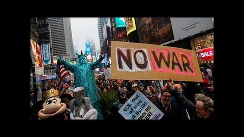 LIVE： Activists in New York Protest Against War in Iran