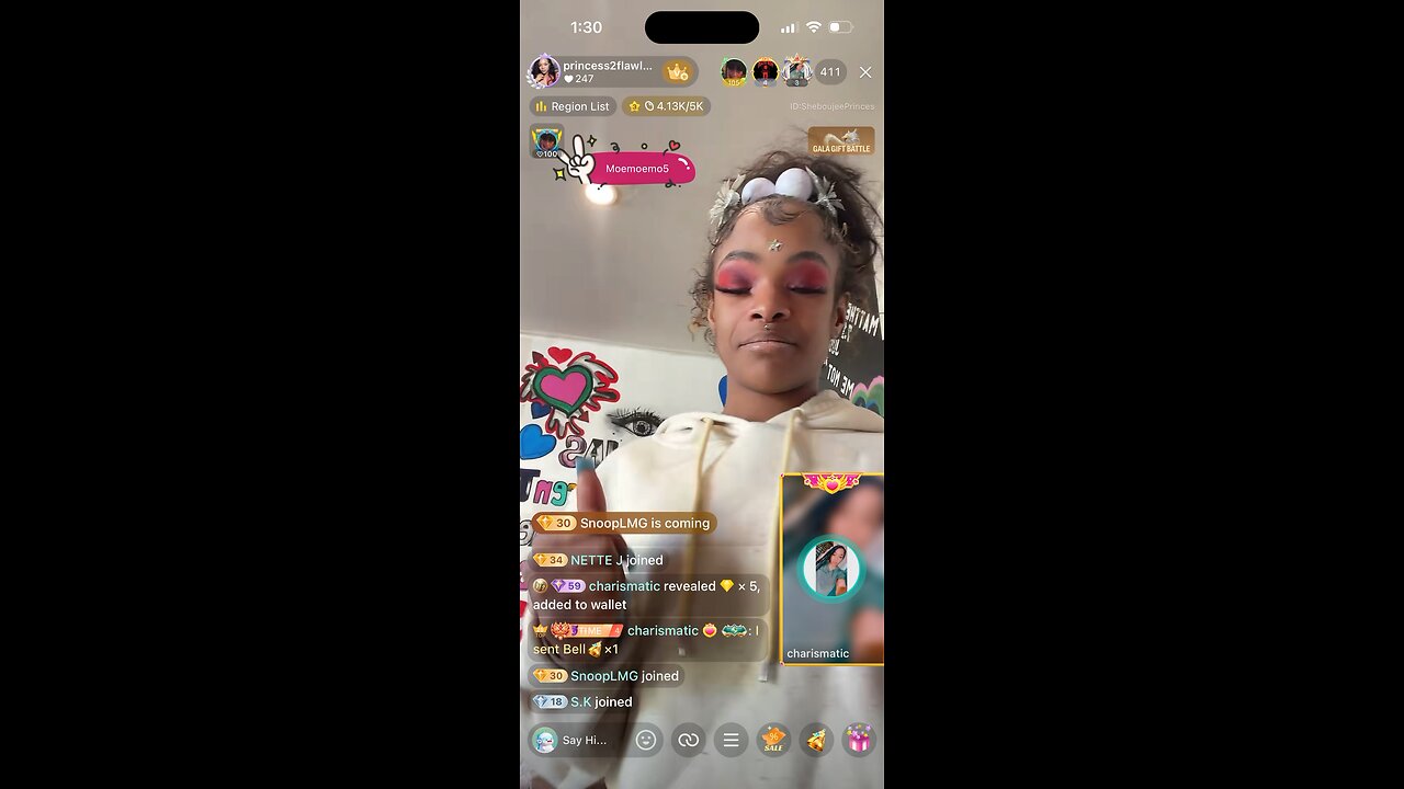 FLAWLESS PRINCESS MOVING OUT BIGO LIVE