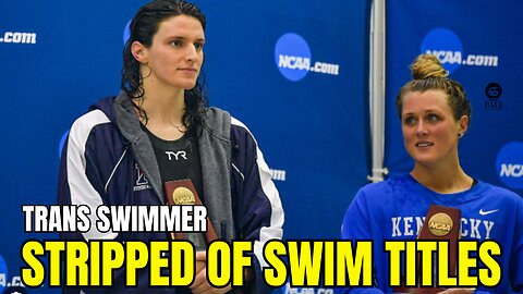 TRANS ATHLETE Stripped of SWIM Titles Riley Gaines Thanks TRUMP