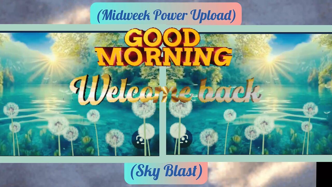 #Midweek Power Sky Blast. Devotional: