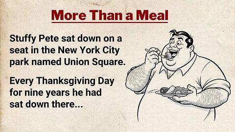 Learn English Through Story ⭐ Thanksgiving Day | Improve English Listening & Vocabulary