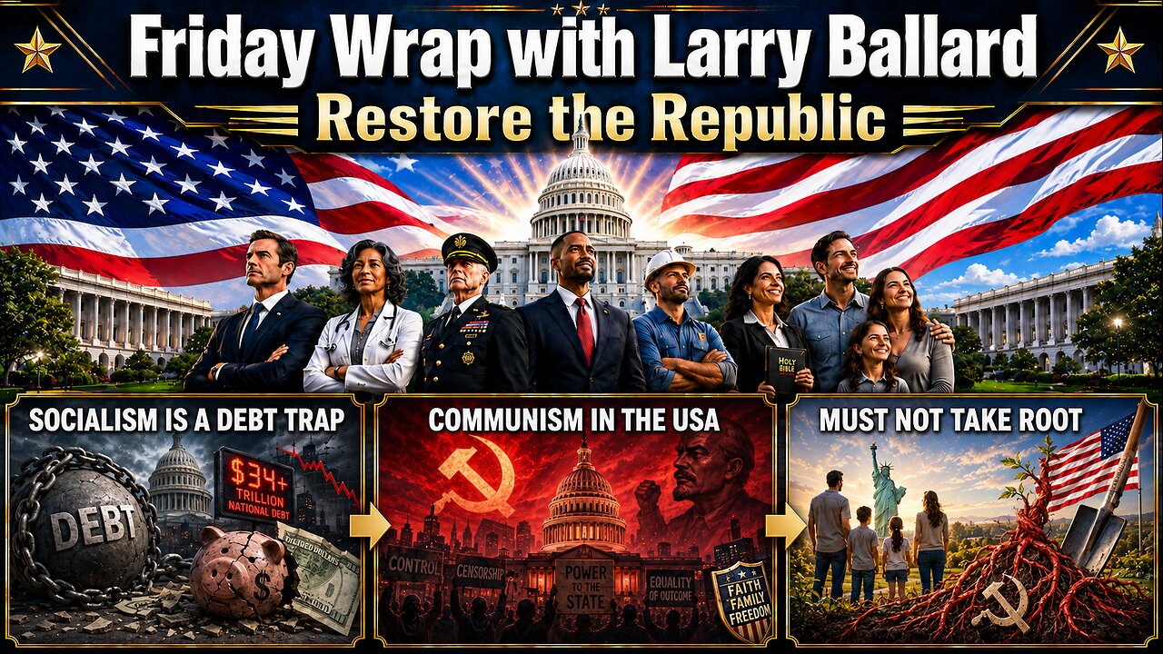 Why Socialism is a Debt Trap. Friday Wrap with Larry Ballard.