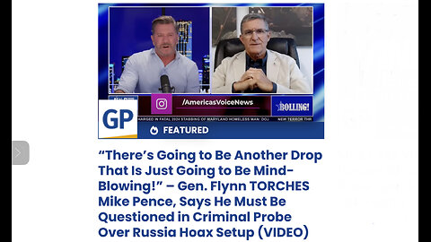 “There’s Going to Be Another Drop That Is Just Going to Be Mind-Blowing!” – Flynn TORCHES Mike Pence