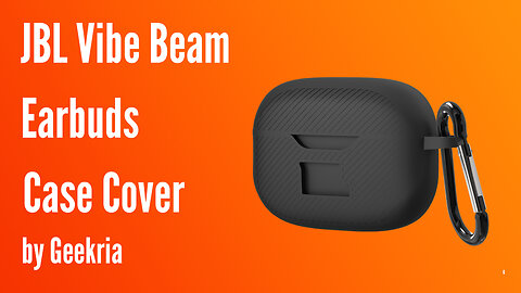 JBL Vibe Beam Earbuds Case Cover | Geekria