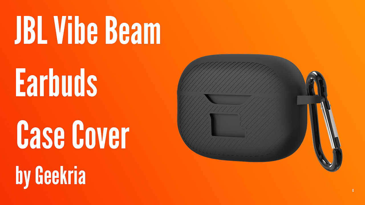 JBL Vibe Beam Earbuds Case Cover | Geekria