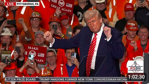 FULL SPEECH: President Trump Holds a Rally in Pittsburgh, PA - 5/30/25