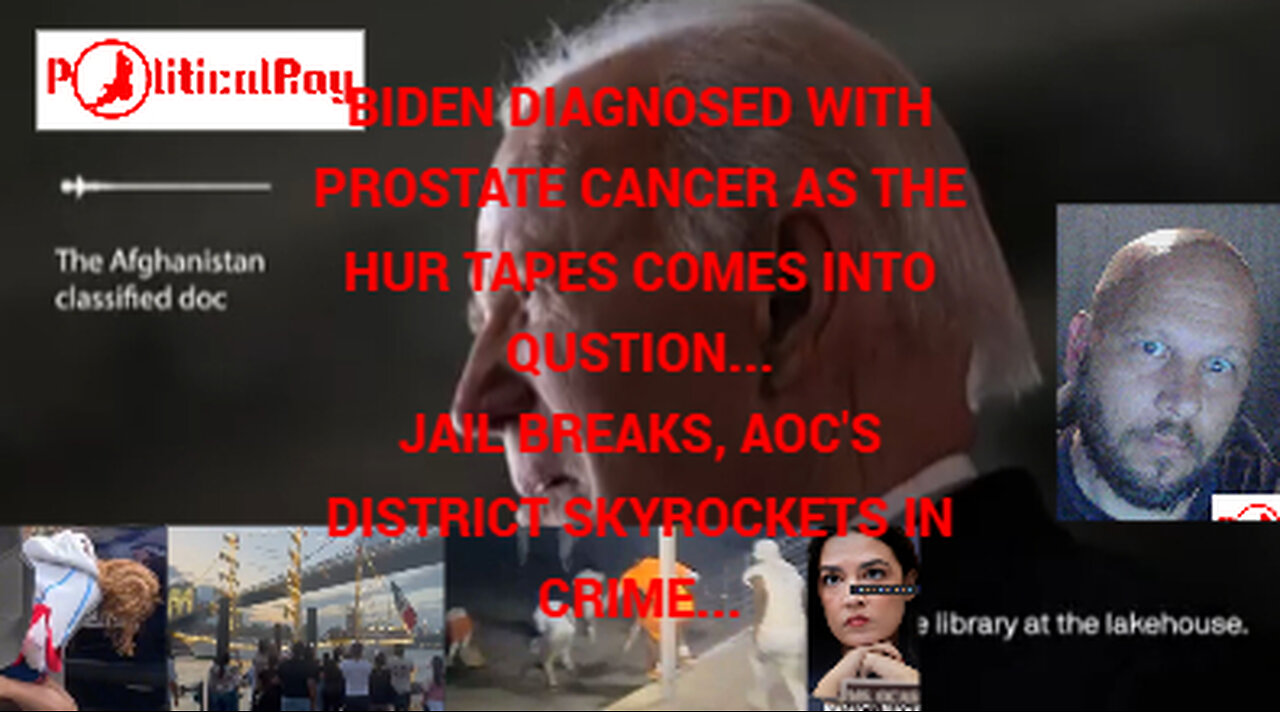 Biden diagnosed with prostate cancer, while the Hur tapes are getting out... Coincidence???