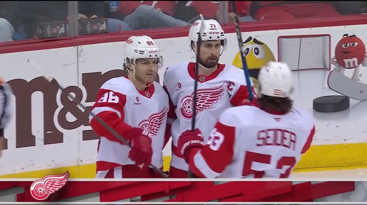 Red Wings Report - goal compilation from 5-2 win over NJD