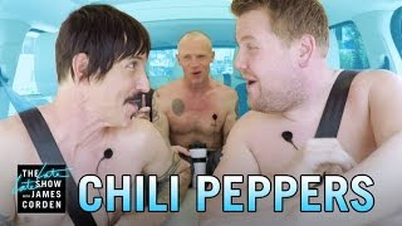 Red Hot Chili Peppers Carpool Karaoke | The Late Late Show with James Corden