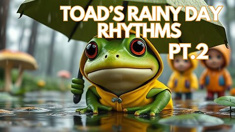 Toad’s Rainy Day Rhythms Pt.2 – Sing, Splash & Drum Along!