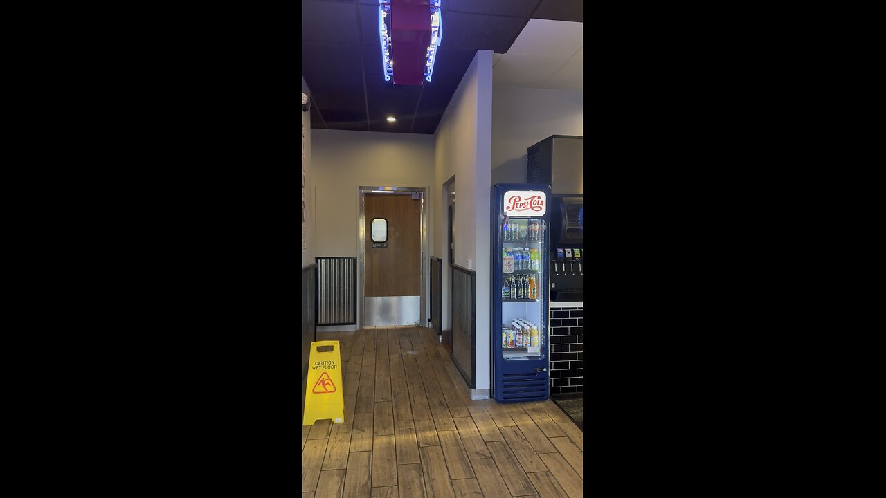 Grabbing a burger at Mel’s