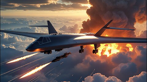 USA B-2 Bomber Strikes Iran 🇺🇸💥 | Missile Attack from the Sky!