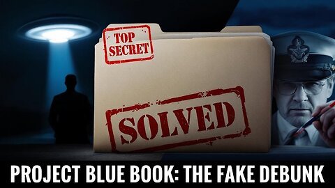 How Fake Debunking Works — Ft. Project Blue Book