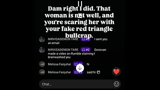 Donovan Shouldis is NOT a member of the fake red triangle sex trafficking network.