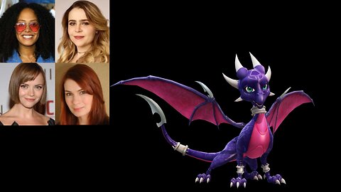 Video Game Voice Comparison- Cynder (Spyro)