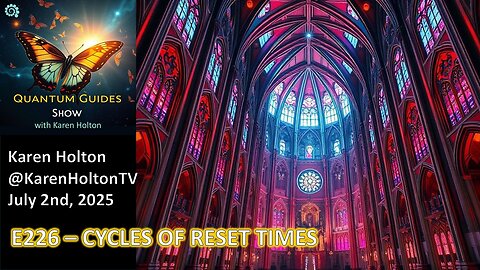 Quantum Guides Show E226 Karen Holton – CYCLES OF RESET TIMES