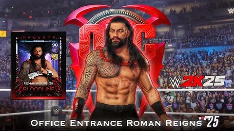 WWE 2k25 Roman Reigns'25 Entrance