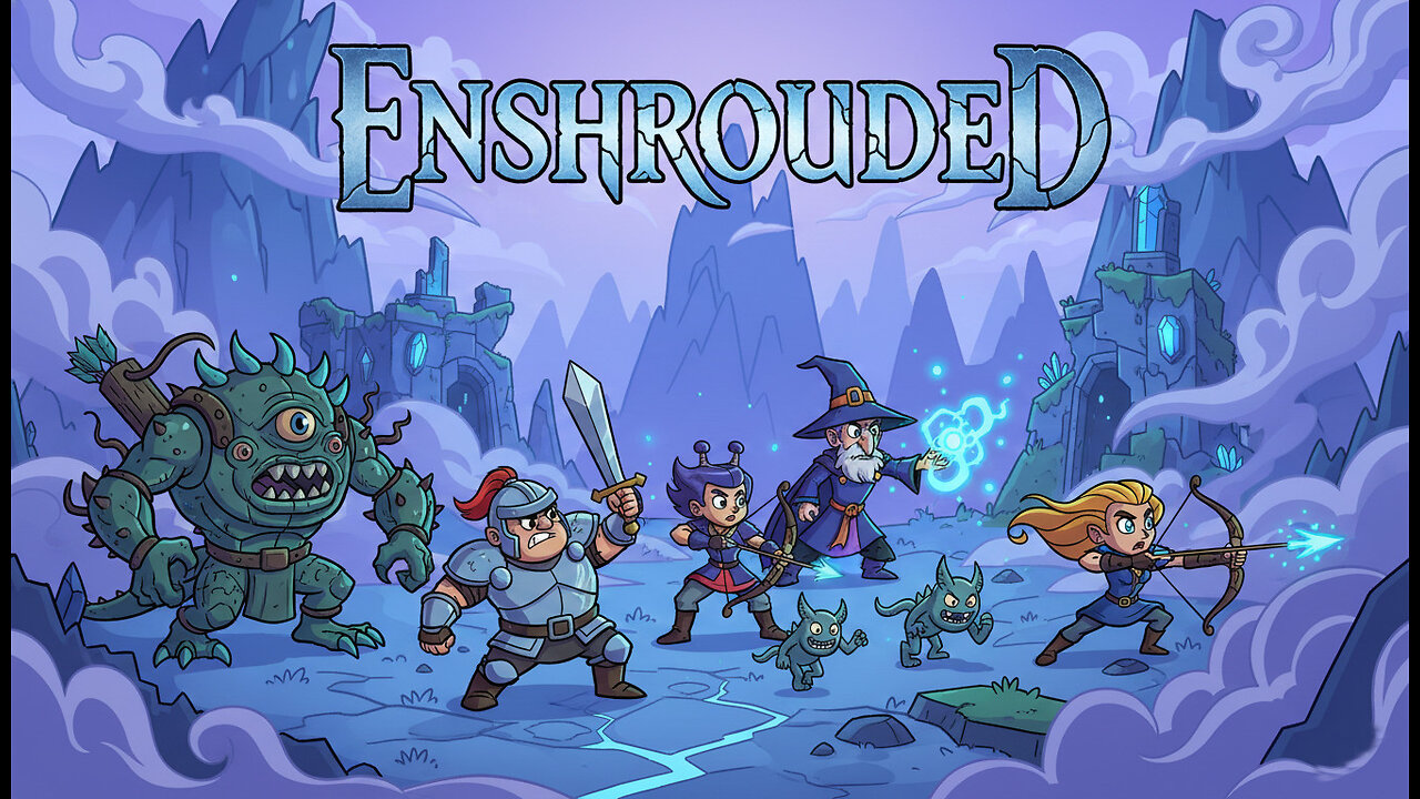 Fighting a Dragon in Enshrouded!
