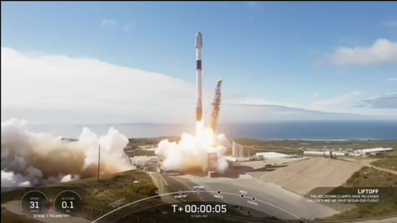 SpaceX Falcon 9 Launches 27 NEW Starlink Satellites! 🌍🛰️
