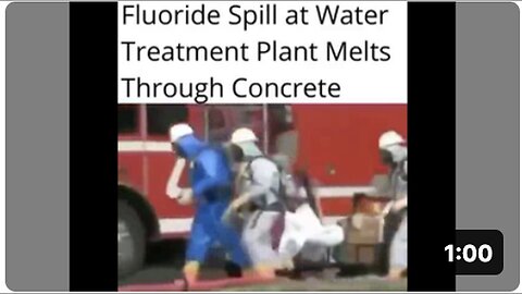 "Concrete Floor Melted by Fluoride Spill at Water Treatment Plant"
