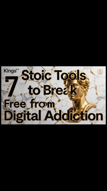 7 Stoic Tools to Break Free from Digital Addiction #Stoicism #DigitalAddiction #Mindfulness